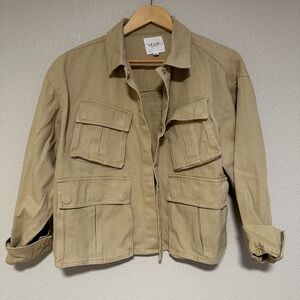 Tan cargo jacket